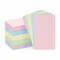 Blank Index Cards for Students and School, 5 Pastel Colors (3.5x2 In, 200 Pack)